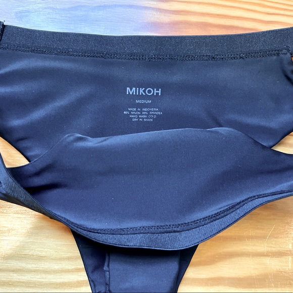 Mikoh swim. Medium black bottom. - Picture 2 of 3